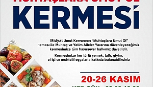 Muhtaç aileler yararına kermes düzenlenecek 
