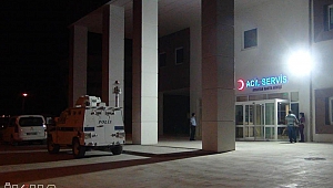 Polis aracının geçişi sırasında patlama