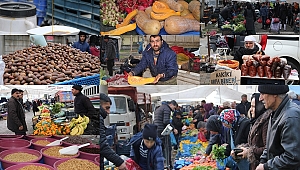 Dar gelirlinin geçim sığınağı semt pazarlarına yoğun ilgi 