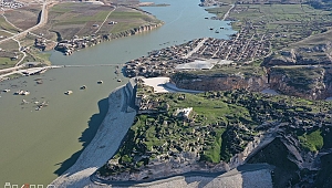 Antik kent Hasankeyf'in büyük kısmı sulara gömüldü 