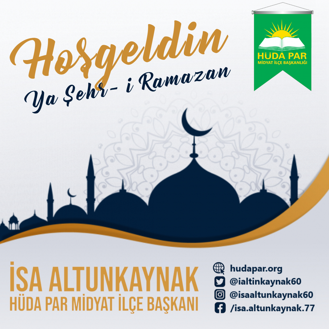 HÜDA PAR’dan Ramazan Ayı mesajı