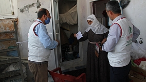 IHO EBRAR'dan ihtiyaç sahibi ailelere yardım eli 