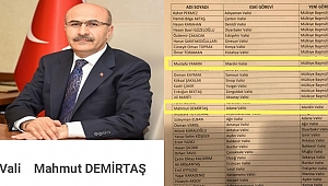 Mardin'in yeni valisi belli oldu