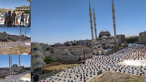 Midyat’ta Cuma namazını İl Müftüsü Çiçek kıldırdı