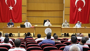 Muhtarlarla temmuz ayı toplantısı gerçekleştirildi