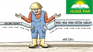 HÜDA PAR’dan asgari ücret açıklaması 