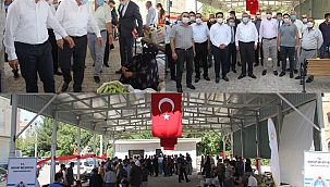 Midyat'ta organik köy ürünleri pazarı açıldı