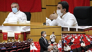 Muhtarlar toplantısının ana gündemi Coronavirus tedbirleri oldu 