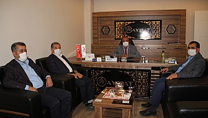 HÜDA PAR'dan Kızılay Haftası ziyareti