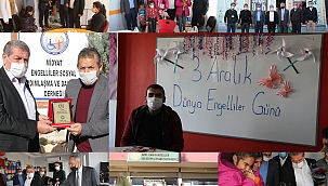 HÜDA PAR'dan Dünya Engelliler Günü ziyaretleri 