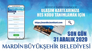Kent kartlarına HES Kodu tanımlanması 31 Aralık’a kadar uzatıldı