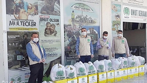 Mardin Umut Kervanı kasım ayında 434 aileye ayni ve nakdi yardım ulaştırdı 