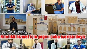 Midyat Devlet Hastanesine taze kan 9 Uzman Doktor ve 15 Pratisyen Hekim göreve başladı