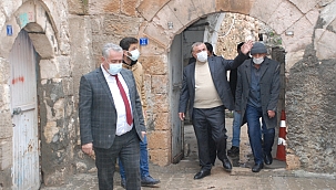 Başkan Şahin , Göreme Belediye Başkanı Ömer Eren’i ağırladı