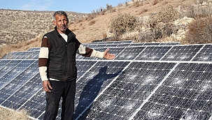 ÖMERLİ'DE BÜYÜK ZULÜM! YÜZ BİN LİRALIK GÜNEŞ ENERJİ PANELLERİNİ KIRDILAR