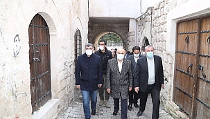 Mardin Valisi Demirtaş Midyat'ta incelemelerde bulundu 