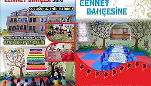 Bu kreş başka kreş! Midyat'ta bir Cennet Bahçesi