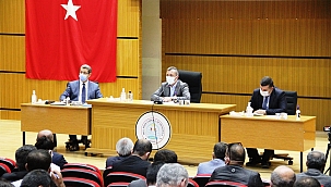  Muhtarlar toplantısı Kaymakam Solmaz Başkanlığında gerçekleştirildi