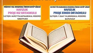 Midyat’ta “Örgün Eğitimle Birlikte Hafızlık Projesi” hayata geçiyor