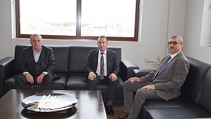 Gençlik ve Spor İl Müdürü Birlik Başkan Şahin'i ziyaret etti