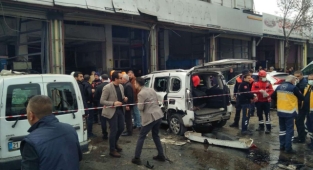 Diyarbakır'da sanayi sitesinde patlama: 5'i ağır 10 yaralı