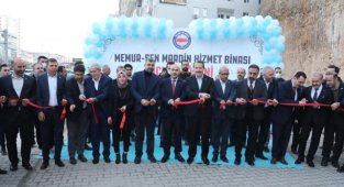 Memur - Sen Mardin Şubesi Hizmet binası törenle açıldı