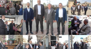 HÜDA PAR'dan Midyat'ta esnaf ziyareti 