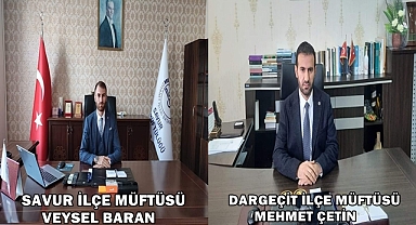 Mardin’de iki ilçeye Müftü atandı 