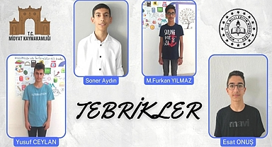 Midyat'ta LGS başarısı : Başarıda devamlılık tesadüfi değildir