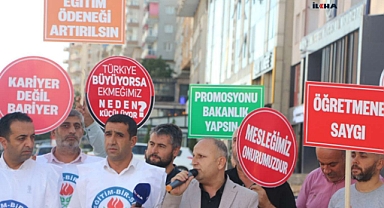 Eğitimciler sorunlarına kalıcı çözüm istiyor