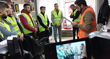 MİDYAT'TA BİR İLK DAHA! MYK ERKEK BERBERİ SINAVI DA YAPILDI 