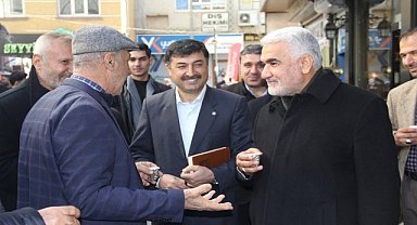HÜDA PAR Genel Başkanı Yapıcıoğlu Mardin'de esnafı ziyaret etti