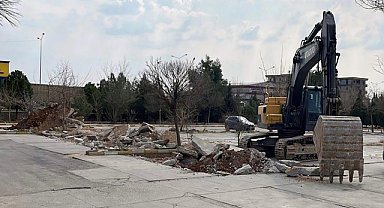150 yataklı Kızıltepe Devlet Hastanesi ek bina için kazı çalışmasına başlandı
