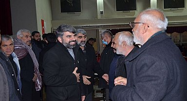 HÜDA PAR Diyarbakır İl Başkanı Dinç depremzedeleri ziyaret etti