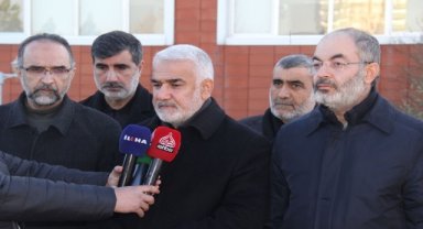 HÜDA PAR Genel Başkanı Yapıcıoğlu, Karaismailoğlu ve Muş ile deprem çalışmalarını görüştü