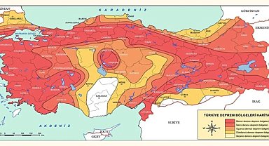 Türkiye'nin diri fay hattı haritası açıklandı