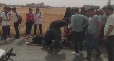 Mardin'de okul servisi bir kız öğrencisine çarptı