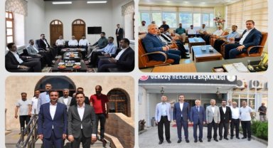 Milletvekili Ramanlı'dan Gercüş Kaymakamlığı ve Belediye Başkanlığına ziyaret