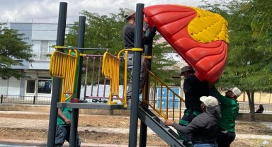 Ortaköy Çocuk Parkı yeniden yapıldı