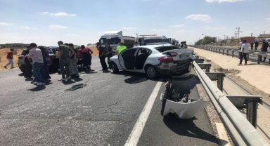 Mardin'de trafik kazası: 7 yaralı