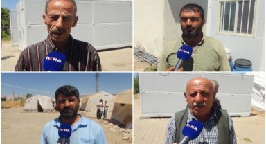 Depremzede köylüler seslerinin duyulmasını istiyor