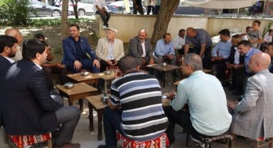 HÜDA PAR Sözcüsü Ramanlı, Muş'ta esnaf ve halk ziyaretinde bulundu