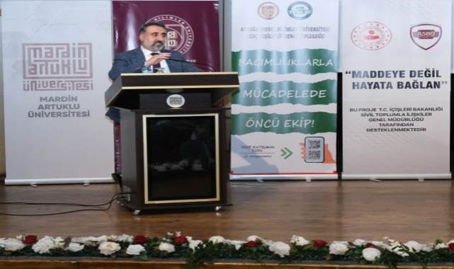 Mardin'de "Maddeye Değil Hayata Bağlan" projesi başlatıldı