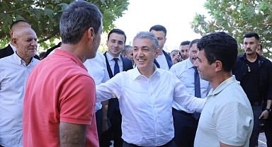 Vali Akkoyun Nusaybin’de ziyaretlerde bulundu