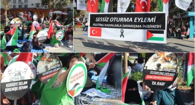 Filistin için sessiz oturma eylemi