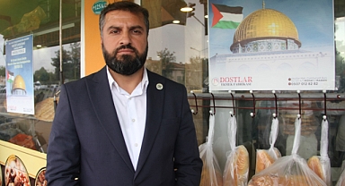 Fırıncı esnafından Filistin'e anlamlı destek