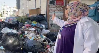 Gazze'deki hastanelerden tıbbi atığın toplanılamaması salgın riski taşıyor