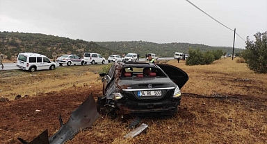 Midyat-İdil kara yolunda trafik kazası: 1 yaralı 