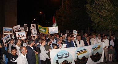 Midyat'tan Filistinlilerin 'Aksa Tufanı' operasyonuna destek