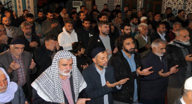 Kudüs sevdalısı Diyarbakır halkı sabah namazında Filistin için dua etti